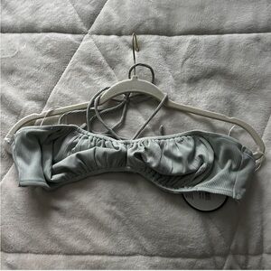 Light Gray Bikini Top